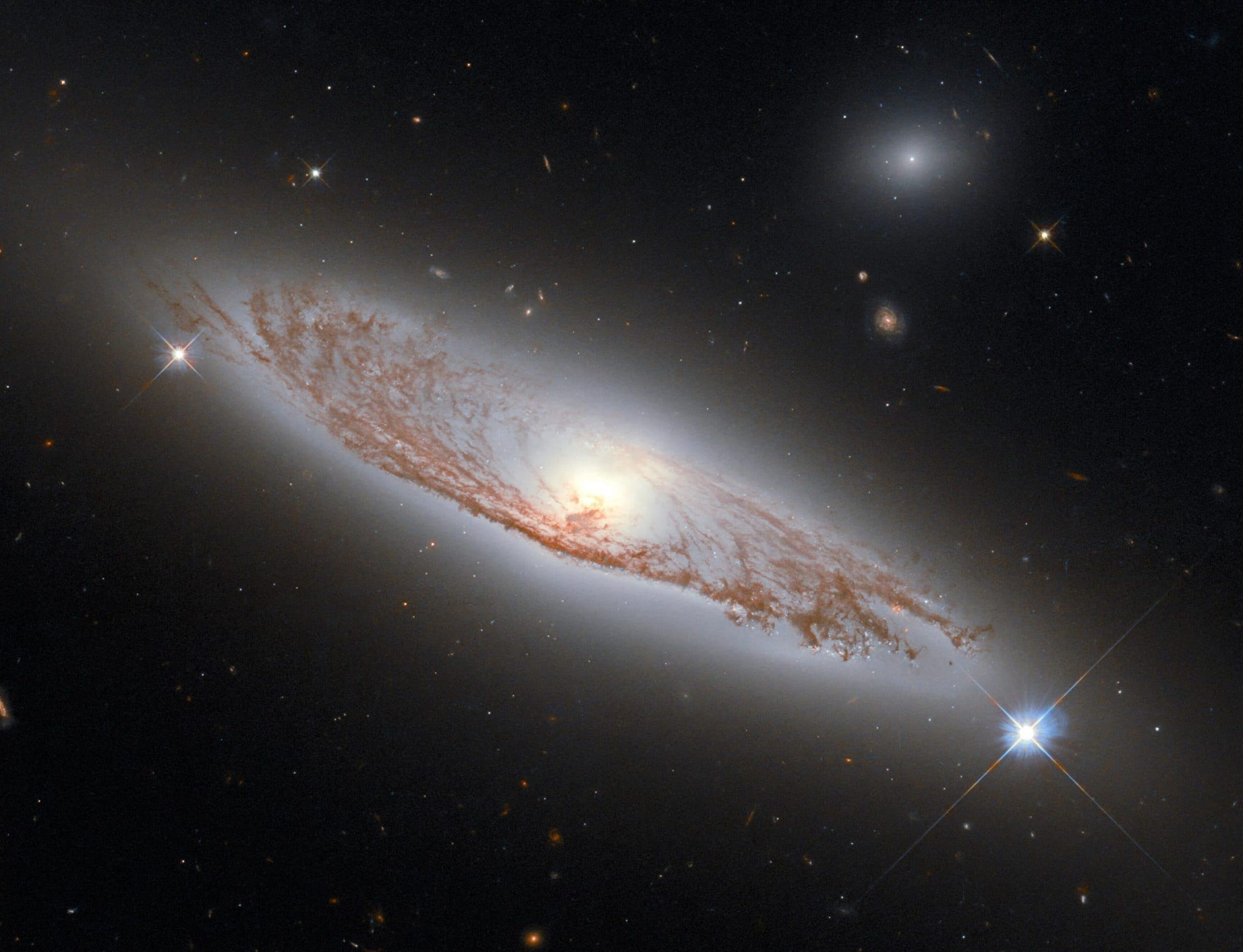 galaxie in spirala, constelatia fecioarei