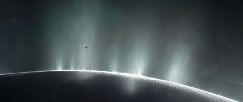 saturn, enceladus, luna lui saturn