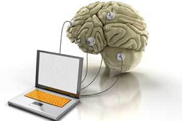 creier, computer, retea neuronala