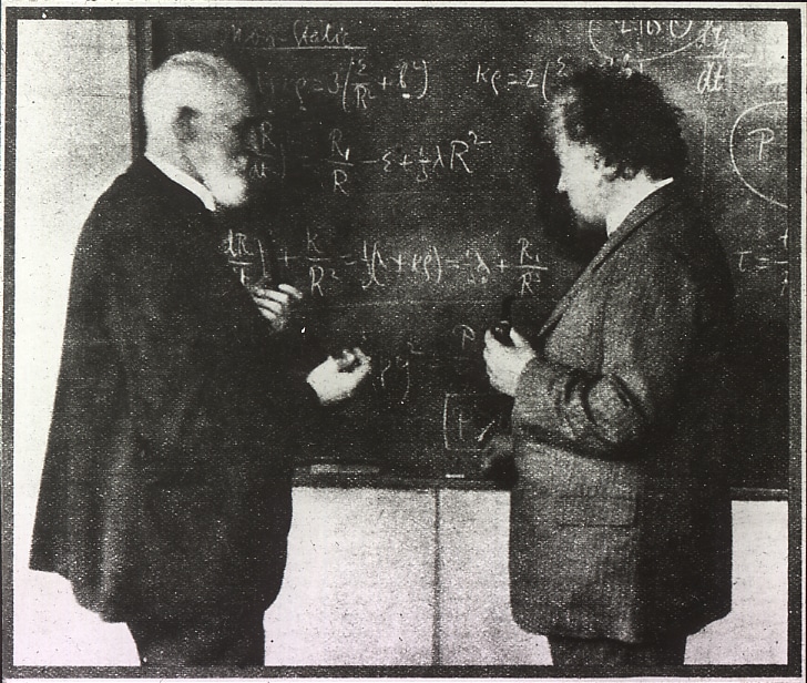 Willem de Sitter si Albert Einstein